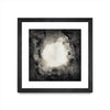 \"Positives And Negatives Ii\" Matted and Framed Black 30x30 Wall Art