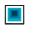 \"After Josef D\" Matted and Framed Black 30x30 Wall Art