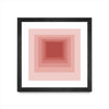 \"After Josef O\" Matted and Framed Black 36x36 Wall Art