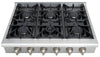 Thor Kitchen 36\" Gas Range Top - HRT3618U-SS