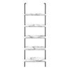 White Marble-look Bookcase