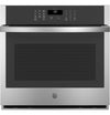 GE 30\" 5.0 Cu. Ft. Smart Built-In Single Wall Oven - JTS3000SNSS
