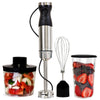 Kenmore Imersion Blender with Chopper, Whisk & Beaker - KKIBC5SS