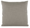 Linen-Look Fabric Accent Pillow - Cabo Smoke