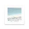 \"Sesimbra I\" Matted and Framed White 36x36 Wall Art