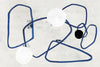 \"Midblue Ii\" Giant Art 72x48 Wall Art