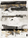 \"Gold And Black Ink Ii\" Giant Art 72x54 Wall Art
