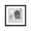 \"Assembly I\" Matted and Framed Black 36x36 Wall Art