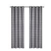 Jacquard Panel Cubic Grey 84\" - Set of 2 Drapes and Blinds
