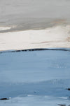 \"Blue Flatlands I\" Giant Art 84x54 Wall Art