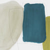 \"Beige And Navy Abstract\" Giant Art 72x72 Wall Art