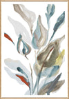 Spring Fling II Framed Artwork Under Glass Matted - 25\" x 37\"