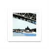 \"To The Cut\" Matted and Framed White 30x30 Wall Art