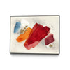 \"Equilibrium V4\" Canvas Framed Black 32x24 Wall Art