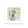\"Camera Obscura\" Matted and Framed White 30x30 Wall Art