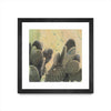 \"Desert Dreams Ii\" Matted and Framed Black 36x36 Wall Art