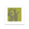 \"Opuntia I\" Matted and Framed White 36x36 Wall Art