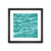 \"Ripple I\" Matted and Framed Black 36x36 Wall Art