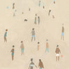\"Beach Goer Iv\" Giant Art 54x54 Wall Art