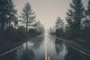 \"Rainy Day\" Giant Art 84x54 Wall Art