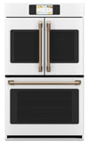Café Professional Series 30\" Smart Built-In French-Door Double Wall Oven - CTD90FP4NW2