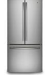 GE 33\" 24.8 Cu. Ft. French-Door Refrigerator - Stainless Steel Fingerprint Resistant - GNE25DYRKFS