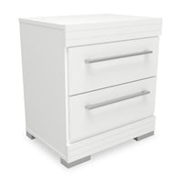 Riley Bedside 2-Drawer Nightstand, 21