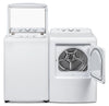 Midea 4.5 Cu. Ft. Top Load Agitator Washer and 7.0 Cu. Ft. Electric Dryer – White