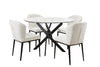 Zoe 5-Piece Dining Package - Ivory