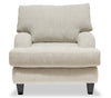 Nofia Chenille Chair - Linen