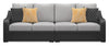 Jasper Patio Right and Left Facing Loveseats - Black