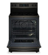 Whirlpool 5.3 Cu. Ft. Electric Range with No Preheat Air Fry - Black Stainless Steel - YWFES5030RV