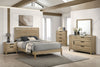 Sable 6-Piece Full Bedroom Set - Light Brown