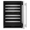 KitchenAid 24\" Undercounter Wine Cooler with Full-Extension – Stainless Steel - KUWR324SSB