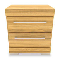 Riley Bedside 2-Drawer Nightstand, 21