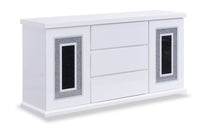 Garbo Dining Server with Storage, Glam, 64
