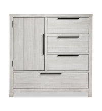 Haven Bedroom 4-Drawer Chest with Storage Cabinet, 48