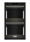 KitchenAid 27\" 8.6 Cu. Ft. Double Wall Oven with Air Fry - KOED527PBS
