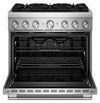 KitchenAid 5.1 Cu. Ft. Dual Fuel Range with No Preheat Air Fry – Stainless Steel - KFDS936SSS