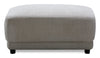 Voyage Fabric Ottoman – Beige