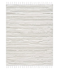 Riley Cream Abstract Area Rug - 6'3