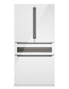 Bosch 36\" 20.5 Cu. Ft. 800 Series Smart Counter-Depth French-Door Refrigerator - B36CL81ENW