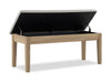 Cove Storage Dining Bench - Natural