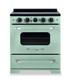 Classic Retro by Unique 30\" 3.9 Cu. Ft. Induction Range - Summer Mint Green - UNQ-30CR IC LG