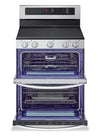 LG 7.3 Cu. Ft. Smart Double Oven Electric Range with ProBake Convection® - Stainless Steel - LDEL7324SE