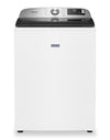 Maytag 6.0 Cu. Ft. Smart Top-Load Washer and 7.4 Cu. Ft. Front Load Electric Dryer – White