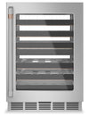 Cafe 24\" 4.7 Cu. Ft. Wine Chiller Refrigerator - Stainless - CCP06DP2PS1