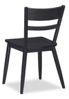 Remi Ladderback Dining Chair - Black
