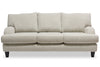 Nofia Chenille Sofa - Linen
