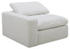 Sky Modular 45.75\" Fabric Left-Facing Power Reclining Chair with Feather Down Cushions - Nathan Wheat